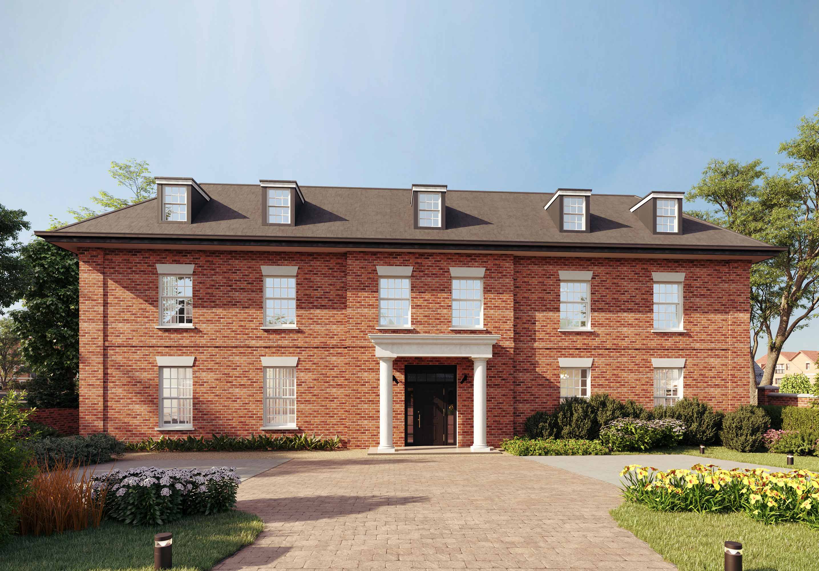 Homestead House, Streatham entrance